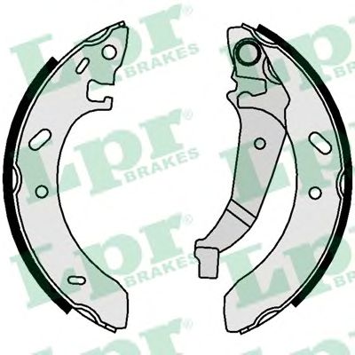 Тормозные колодки LPR 01059