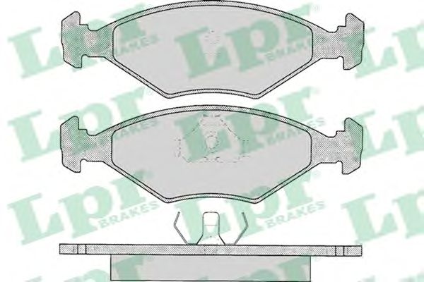 Тормозные колодки LPR 05P016