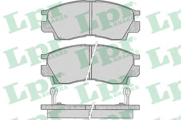 Тормозные колодки LPR 05P042