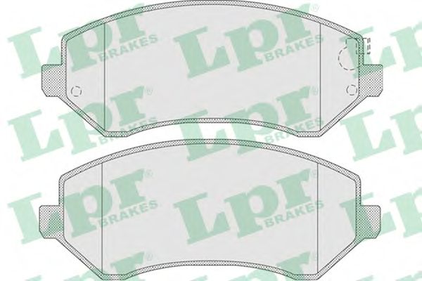 Тормозные колодки LPR 05P1005