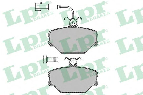 Тормозные колодки LPR 05P102