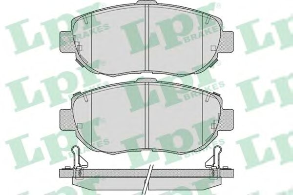 Тормозные колодки LPR 05P1033