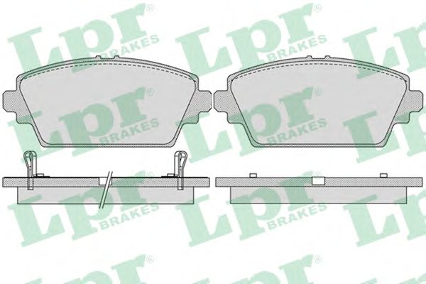 Тормозные колодки LPR 05P1036