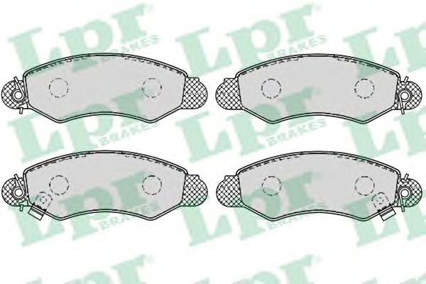 Тормозные колодки LPR 05P1041