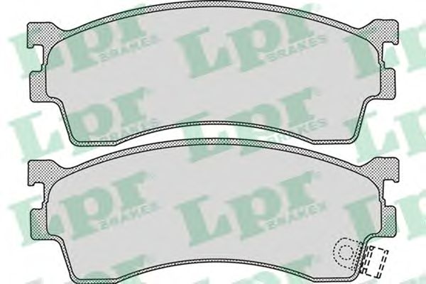Тормозные колодки LPR 05P1045