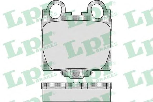 Тормозные колодки LPR 05P1051