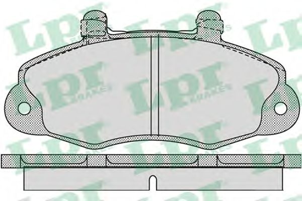 Тормозные колодки LPR 05P1059