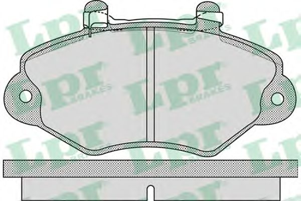 Тормозные колодки LPR 05P1066