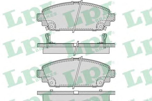 Тормозные колодки LPR 05P1069