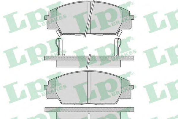 Тормозные колодки LPR 05P1070