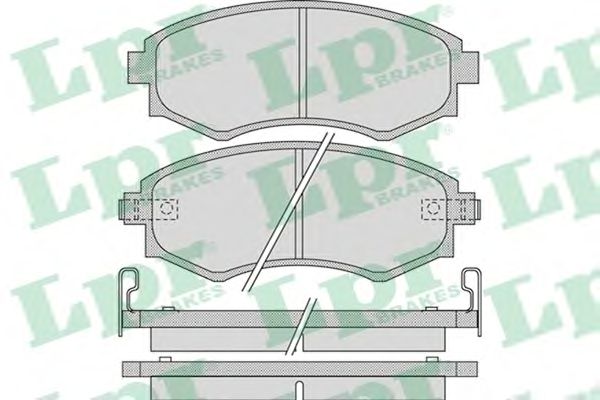 Тормозные колодки LPR 05P1097