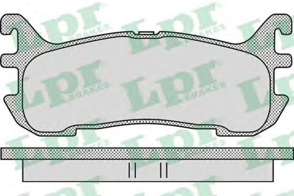 Тормозные колодки LPR 05P1099