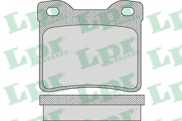 Тормозные колодки LPR 05P1100