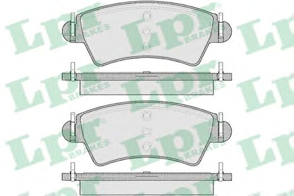 Тормозные колодки LPR 05P1105