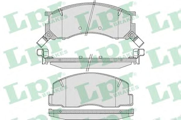 Тормозные колодки LPR 05P1126