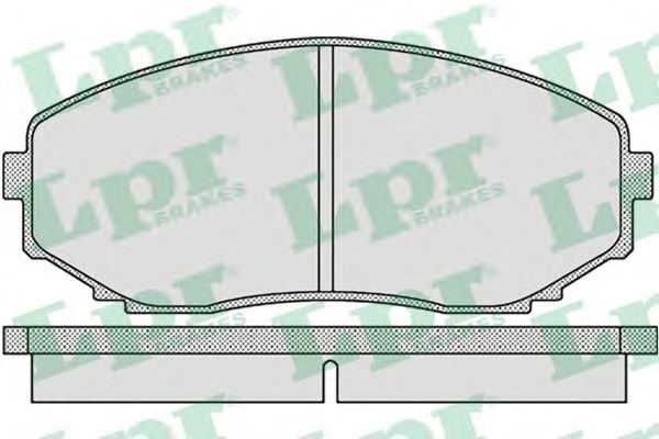 Тормозные колодки LPR 05P1132