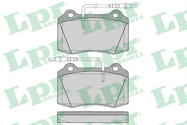 Тормозные колодки LPR 05P1141