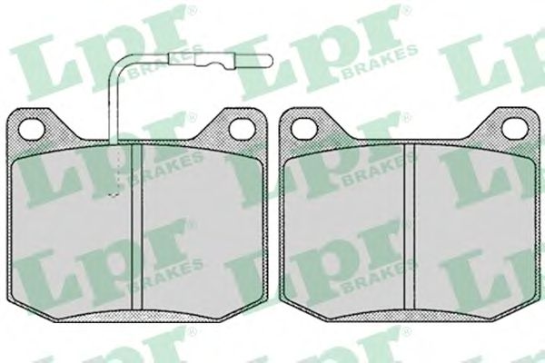 Тормозные колодки LPR 05P118