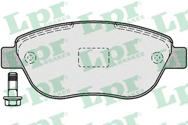 Тормозные колодки LPR 05P1192