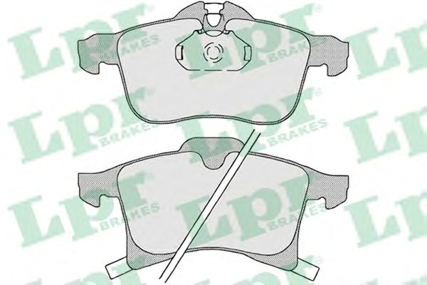 Тормозные колодки LPR 05P1197