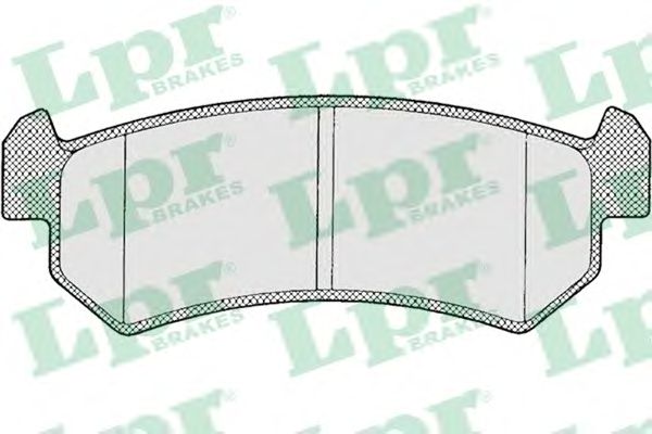 Тормозные колодки LPR 05P1199
