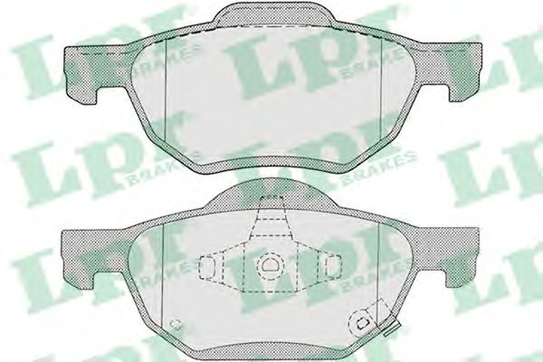 Тормозные колодки LPR 05P1211