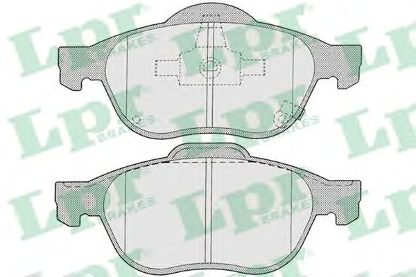 Тормозные колодки LPR 05P1215