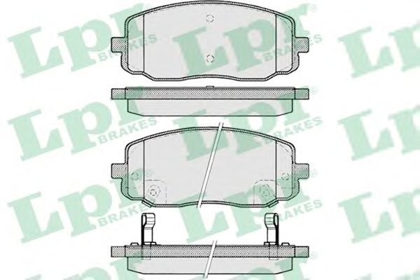 Тормозные колодки LPR 05P1220