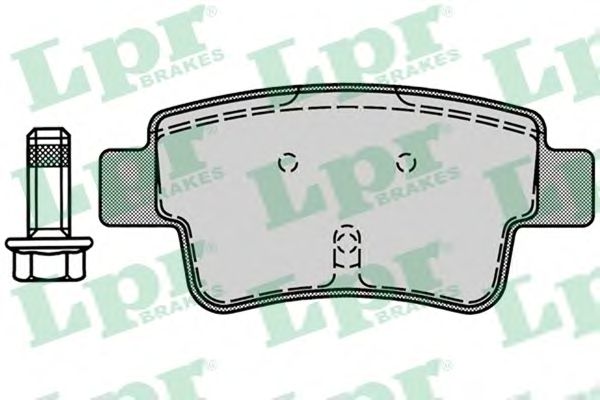 Тормозные колодки LPR 05P1224