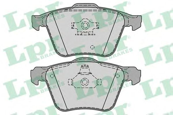 Тормозные колодки LPR 05P1237