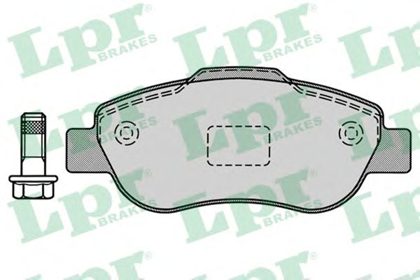 Гальмівні колодки LPR 05P1240