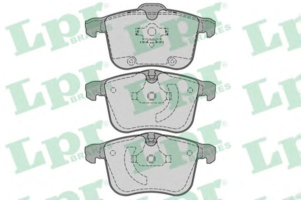 Тормозные колодки LPR 05P1244