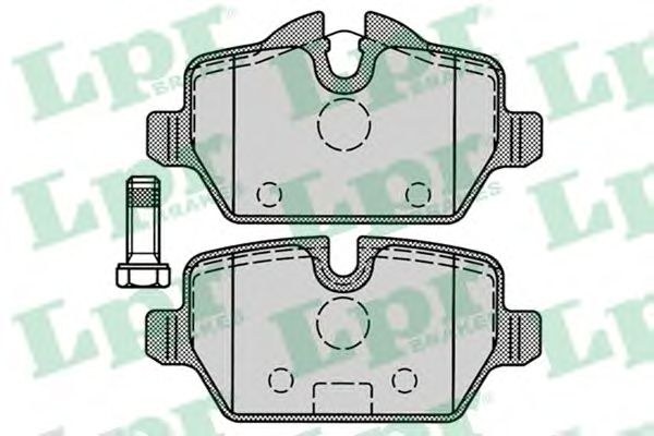 Тормозные колодки LPR 05P1249