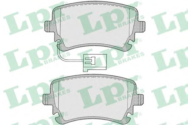Тормозные колодки LPR 05P1256
