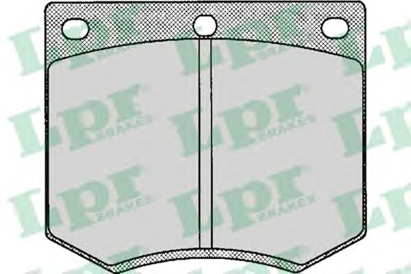 Тормозные колодки LPR 05P126