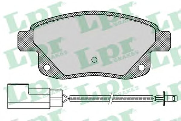 Тормозные колодки LPR 05P1261