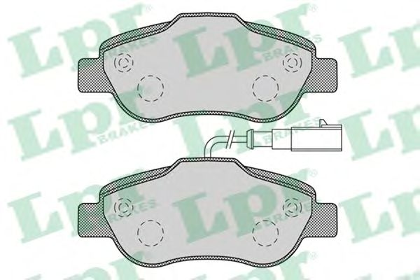 Тормозные колодки LPR 05P1263