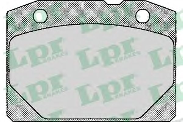 Тормозные колодки LPR 05P127