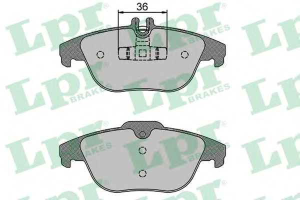 Тормозные колодки LPR 05P1274