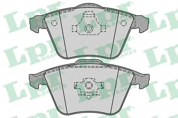 Тормозные колодки LPR 05P1277