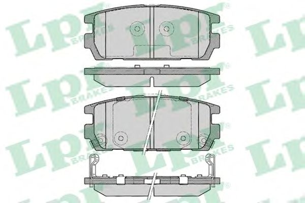 Тормозные колодки LPR 05P1290