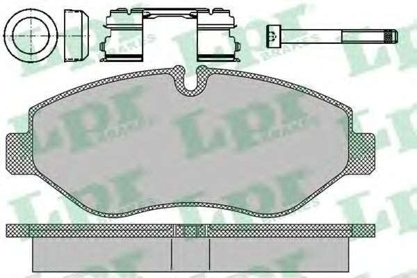 Тормозные колодки LPR 05P1297