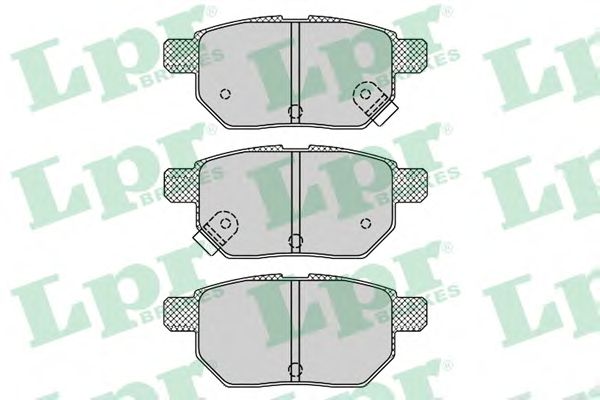 Тормозные колодки LPR 05P1312