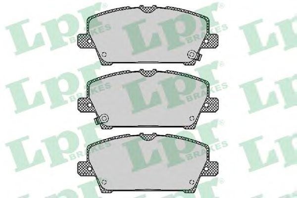 Гальмівні колодки LPR 05P1317