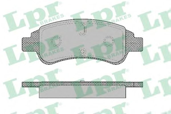 Тормозные колодки LPR 05P1327