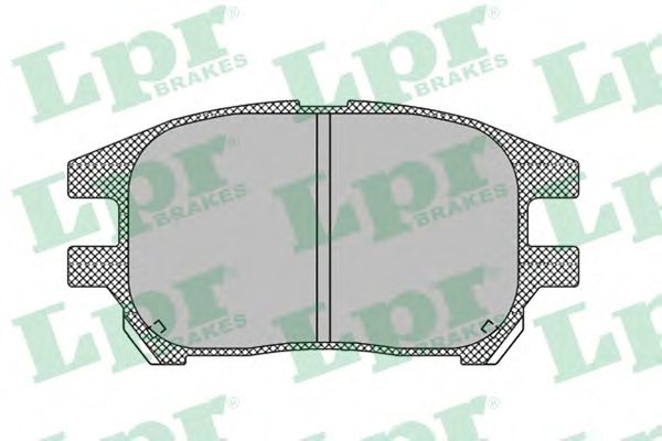 Тормозные колодки LPR 05P1332