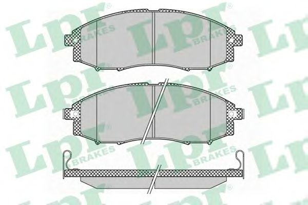 Тормозные колодки LPR 05P1343