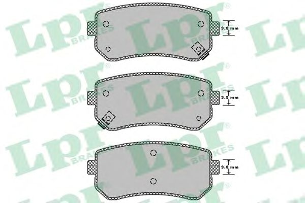 Тормозные колодки LPR 05P1344