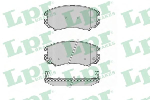 Тормозные колодки LPR 05P1369