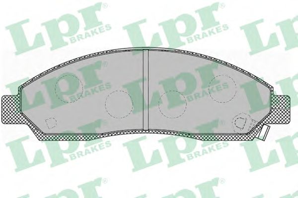 Тормозные колодки LPR 05P1372